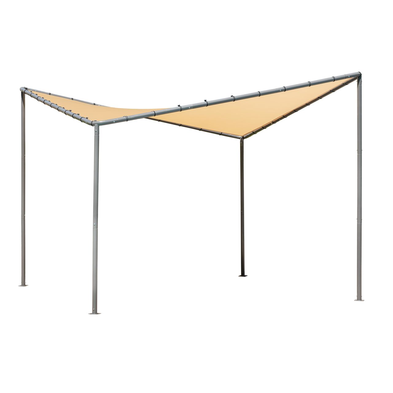 Del Ray 10' x 10' Gazebo Canopy - Tan