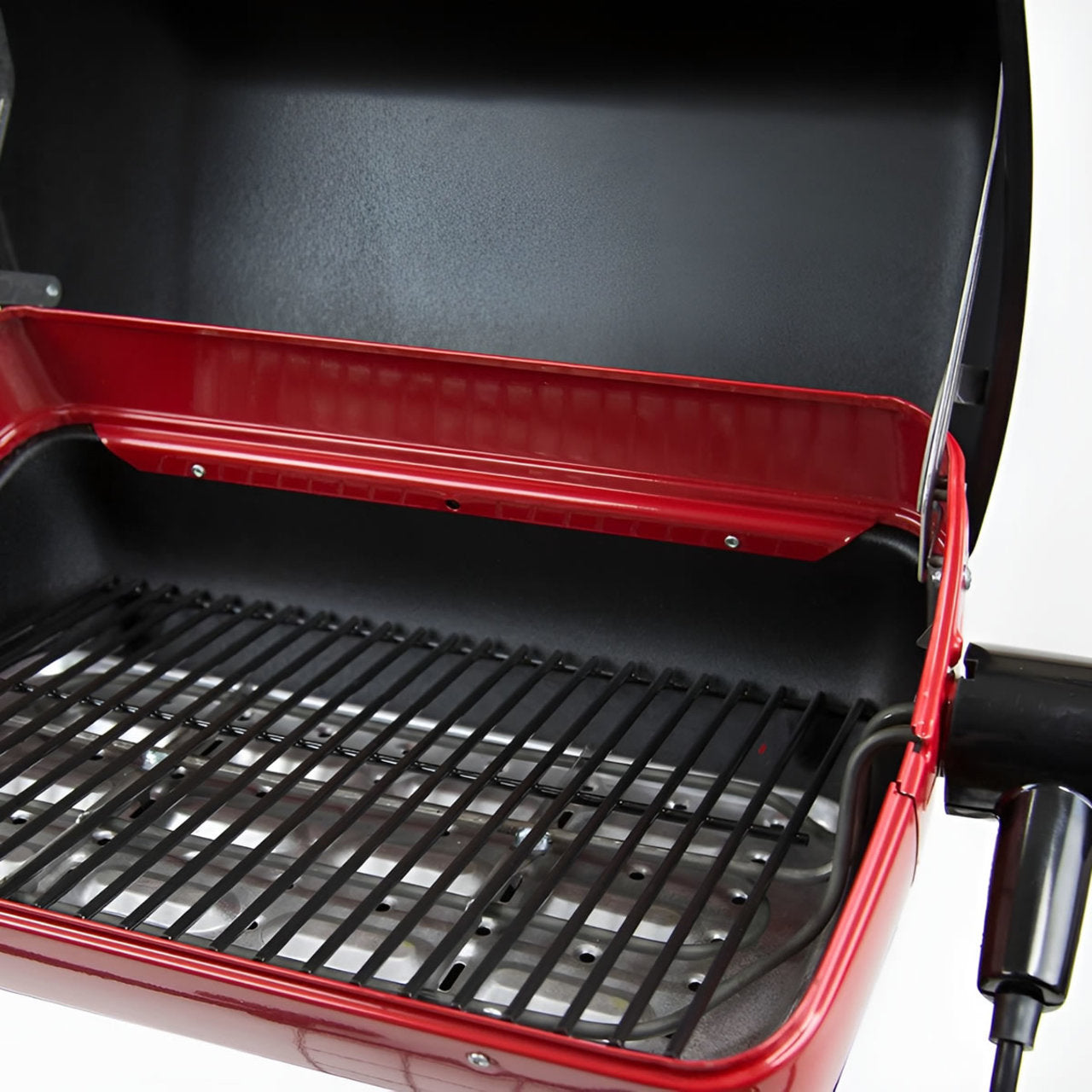 Americana 3-Zone Electric Tabletop Grill with Window & Rotisserie - 9309U8.181