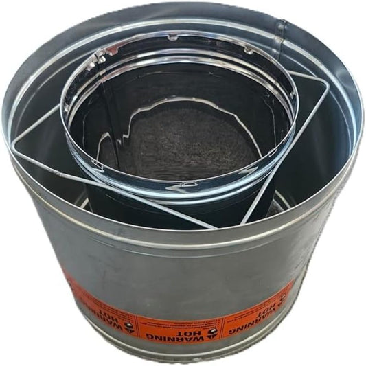 Superior 48" Section Double Wall Pipe Snap Lock - 48-8DM - F0899