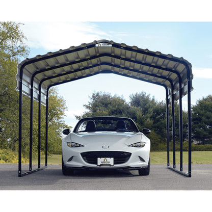 Arrow Carport 10 x 20 x 7 Ft. - Eggshell