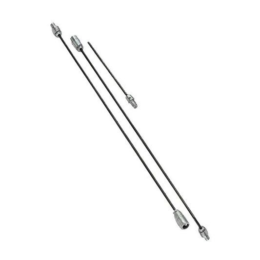 Rotary 5 Foot Steel Chimney Brush Rod - Black