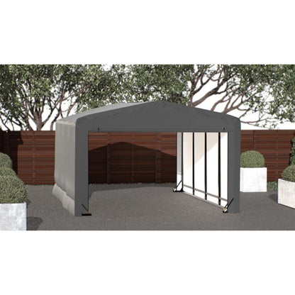 ShelterTube 12' x 18' x 8'  Wind & Snow-Load Rated Garage - Gray