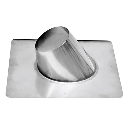 4" Ventis PelletVent Flat Roof Flashing - VP-F04F