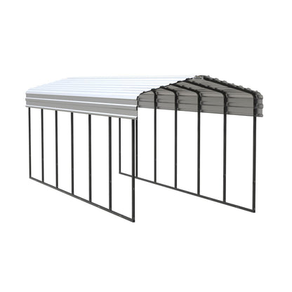 Arrow 10 x 29 x 9 Carport - Eggshell