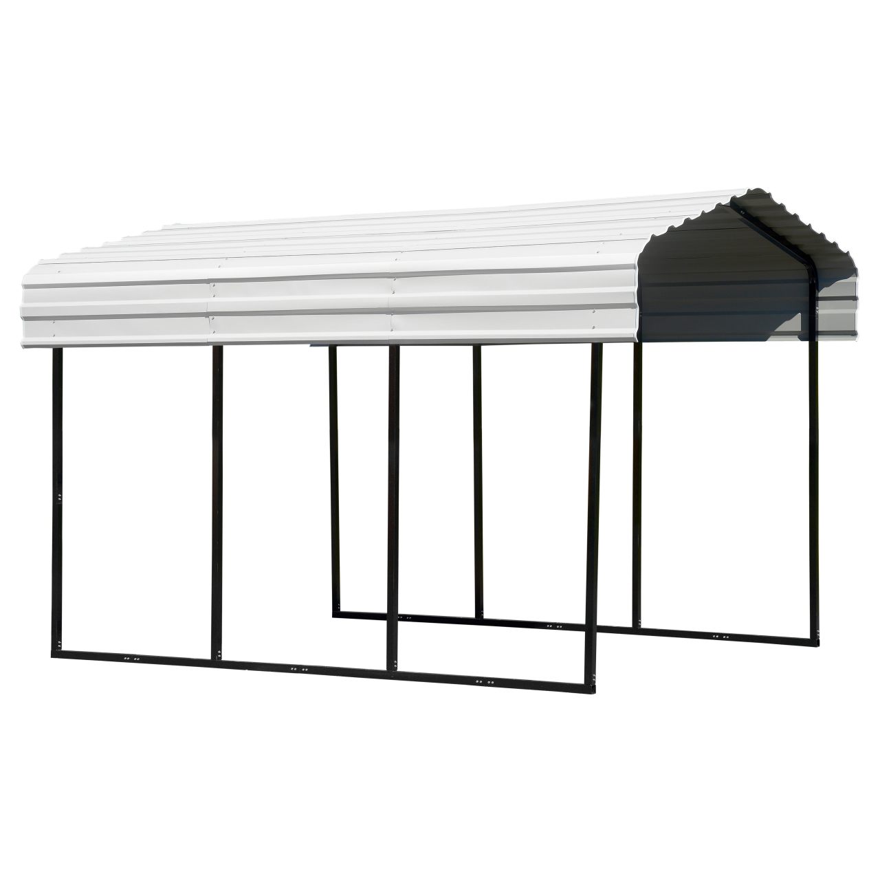 Arrow 10' x 15' x 9' Carport - Eggshell