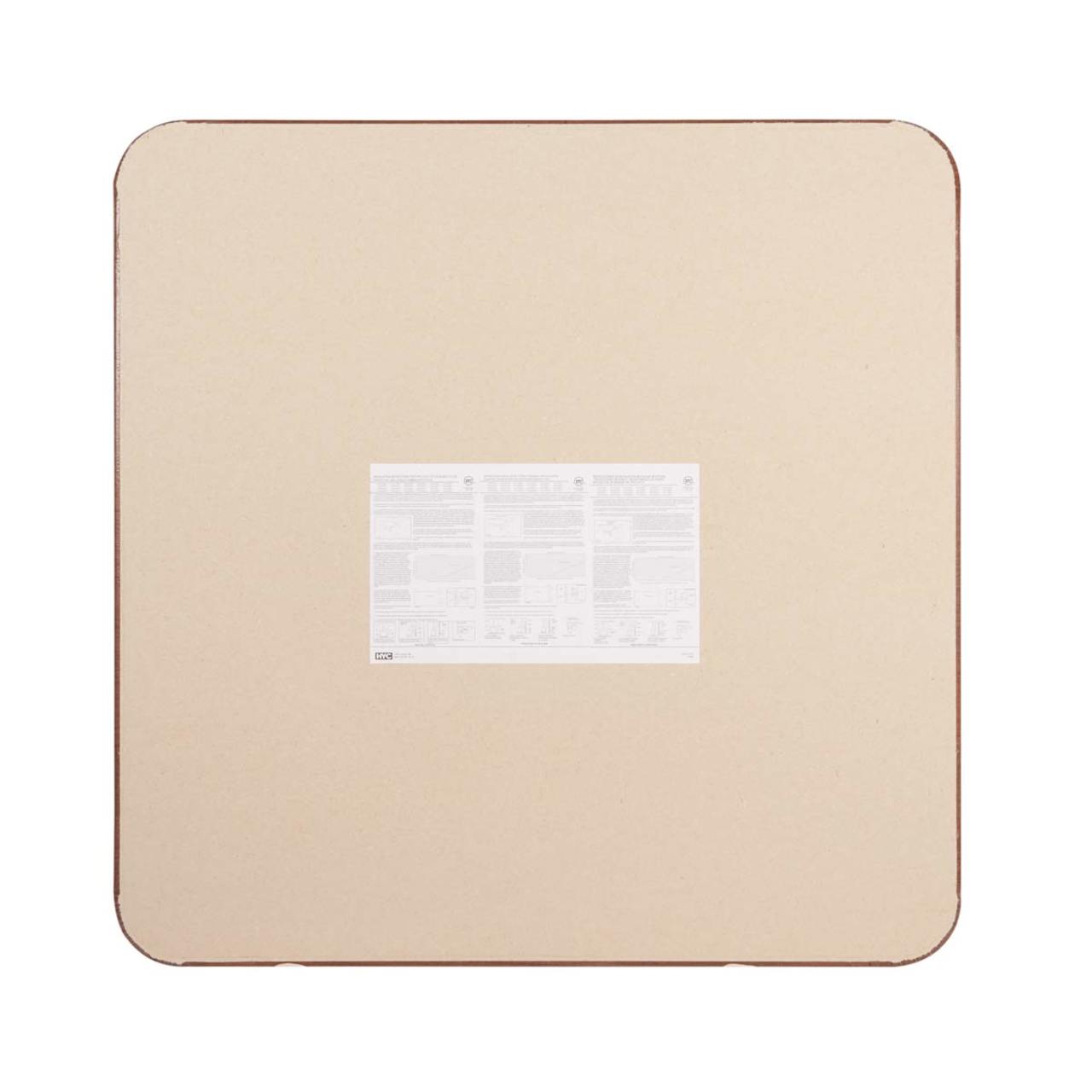 36" X 36" UL 1618 Wood Grain Stoveboard
