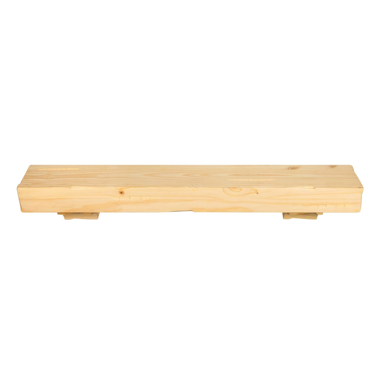 72" Shenandoah Unfinished Fireplace Shelf by Pearl Mantels