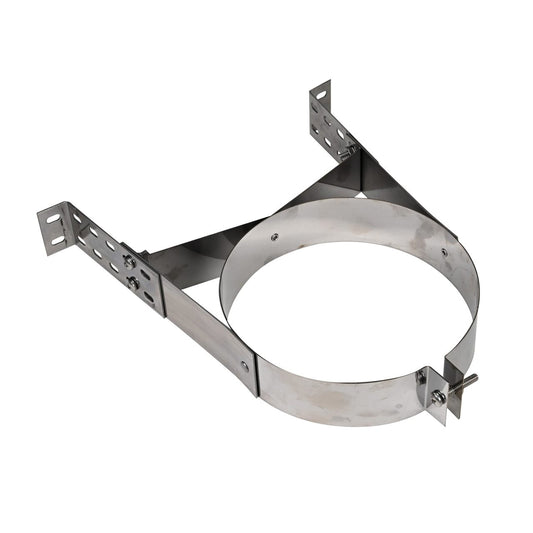 6" DuraTech Adjustable Stainless Steel Wall Strap - 6DT-WSSS