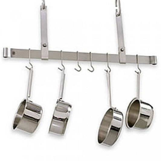 54" Adjustable Ceiling Bar Rack