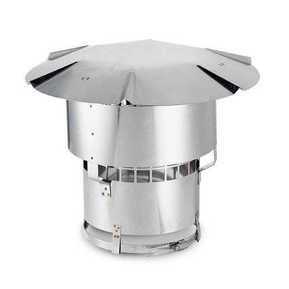 6" x 35 Lifetime Chimney Smooth-Wall Liner Kit with Tee