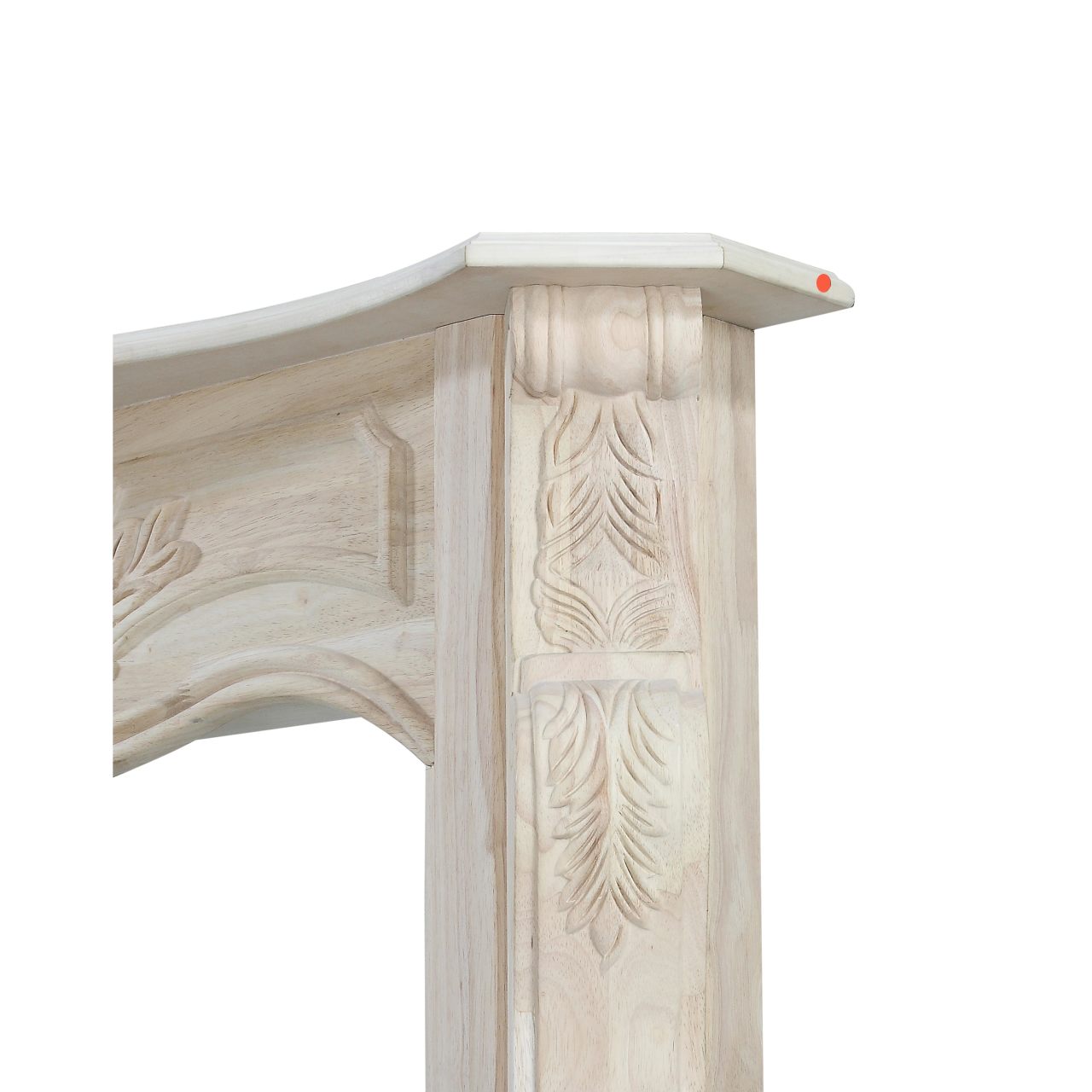 58" Deauville Unfinished Fireplace Surround by Pearl Mantels