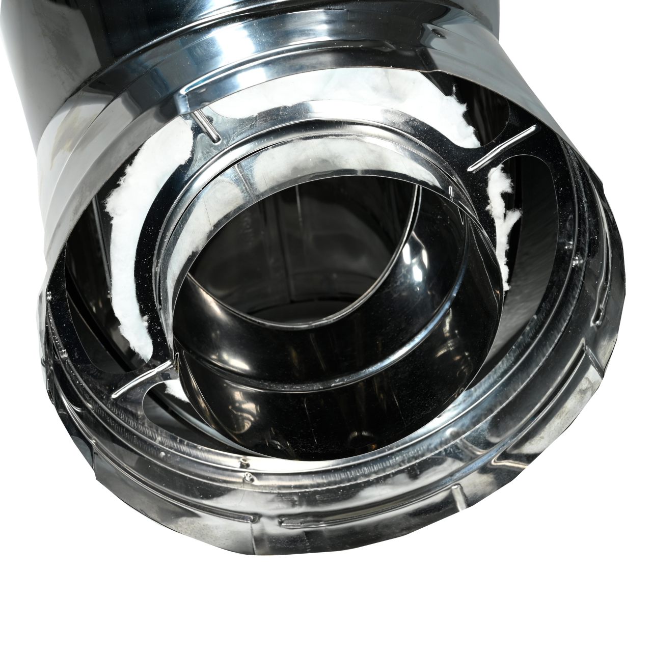 DuraPlus 6'' Stainless Steel Tee - 9067SS | Chimney Pipe