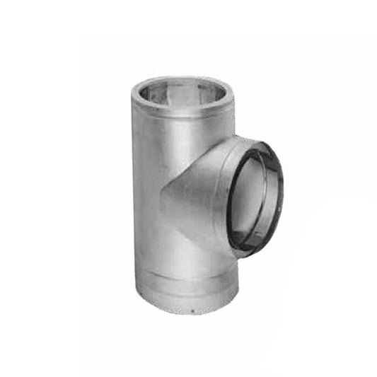 12'' DuraTech Galvanized Tee with Cap - 12DT-T