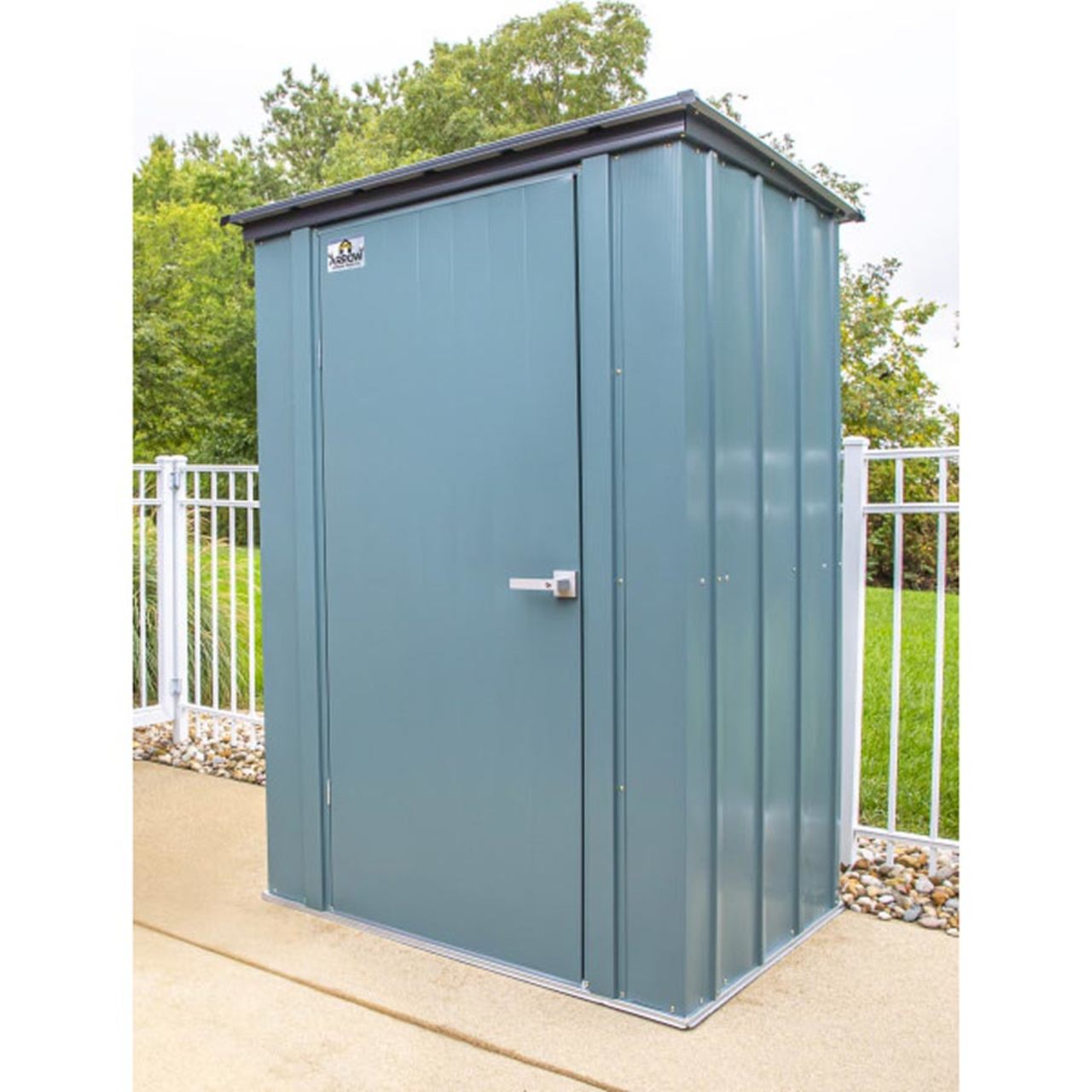 Spacemaker 4' x 3' Patio Shed - Juniper Berry