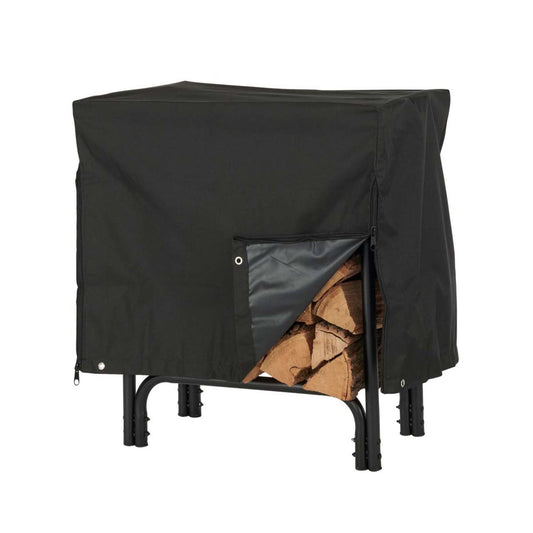 HY-C 31" Black Log Rack Cover-SLRCD-S