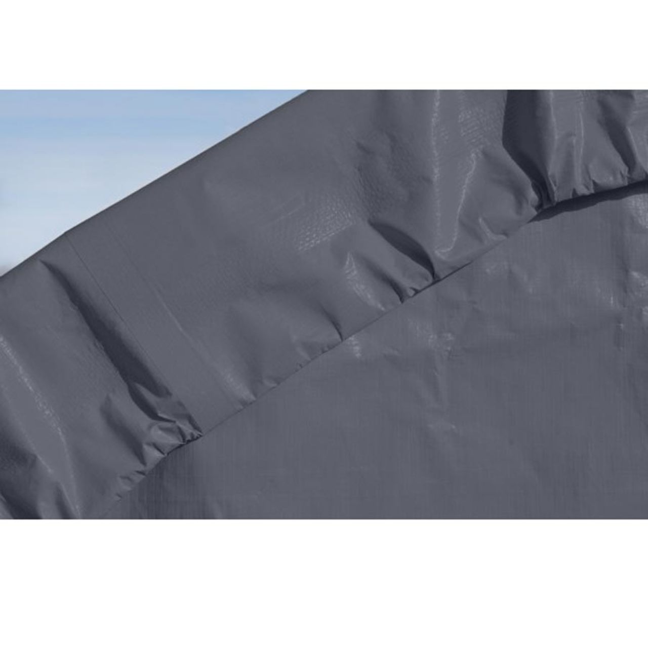 ShelterCoat 28' x 24' Garage With Peak Roof - Gray