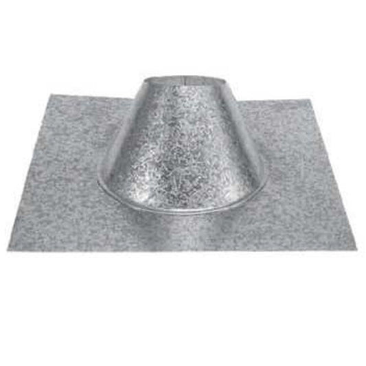 3" PelletVent Pro 0/12 - 6/12 Adjustable Roof Flashing - 3PVP-F6
