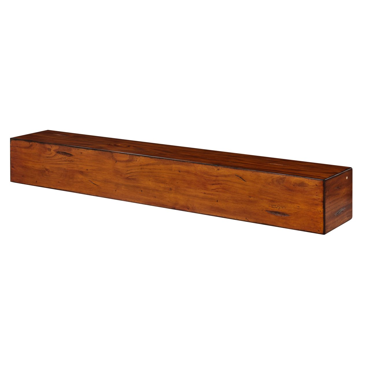 72" Lexington Fireplace Shelf by Pearl Mantels - Medium Rustic Finish