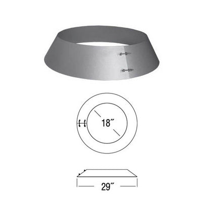 16" DuraTech Storm Collar - 16DT-SC