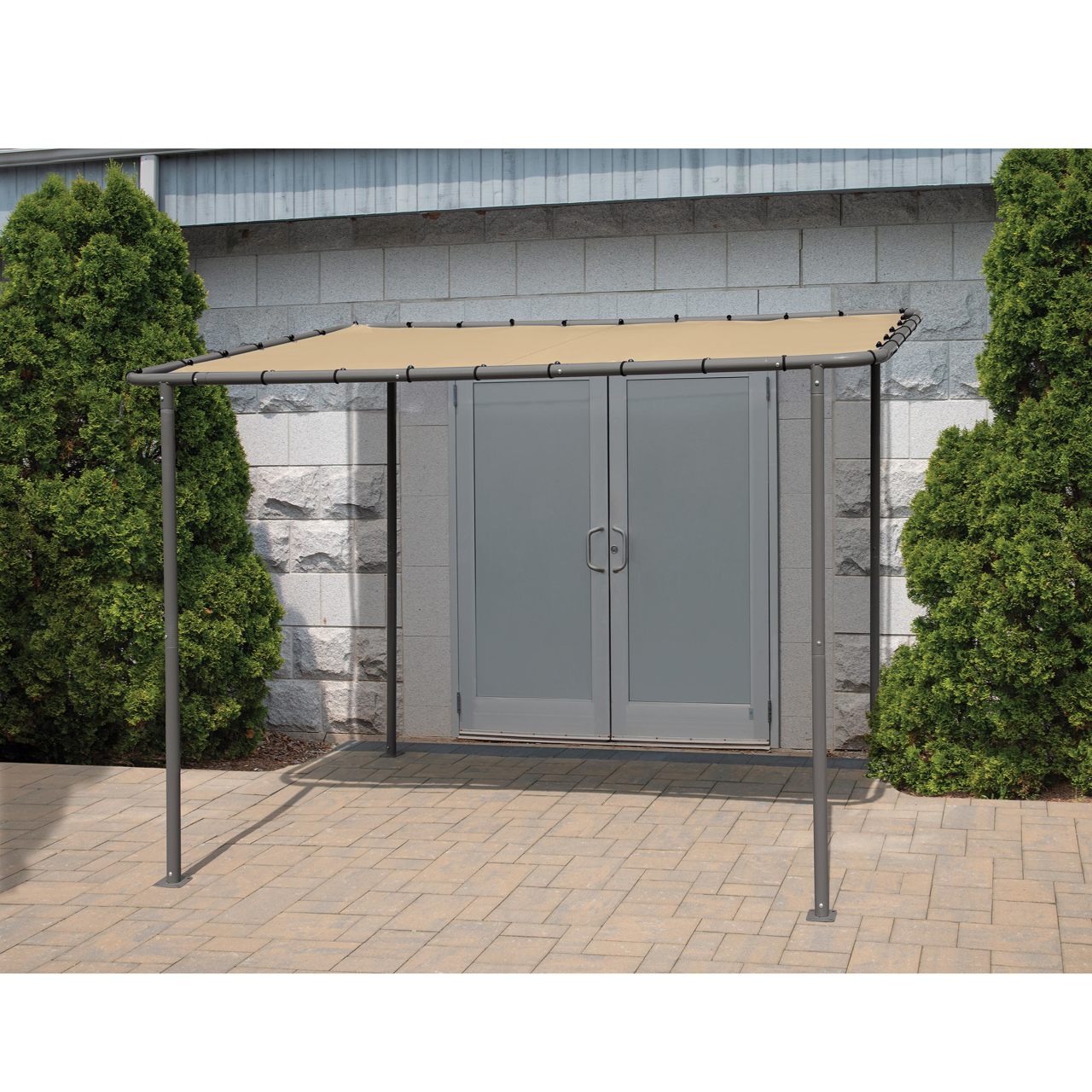 Solano 10' x 6' Gazebo Canopy - Tan