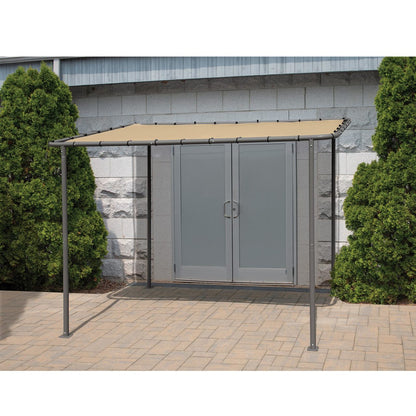 Solano 10' x 6' Gazebo Canopy - Tan