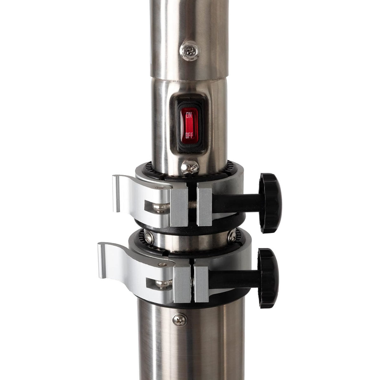 Stainless Steel Telescoping Offset Pole Mounted Infrared Patio Heater