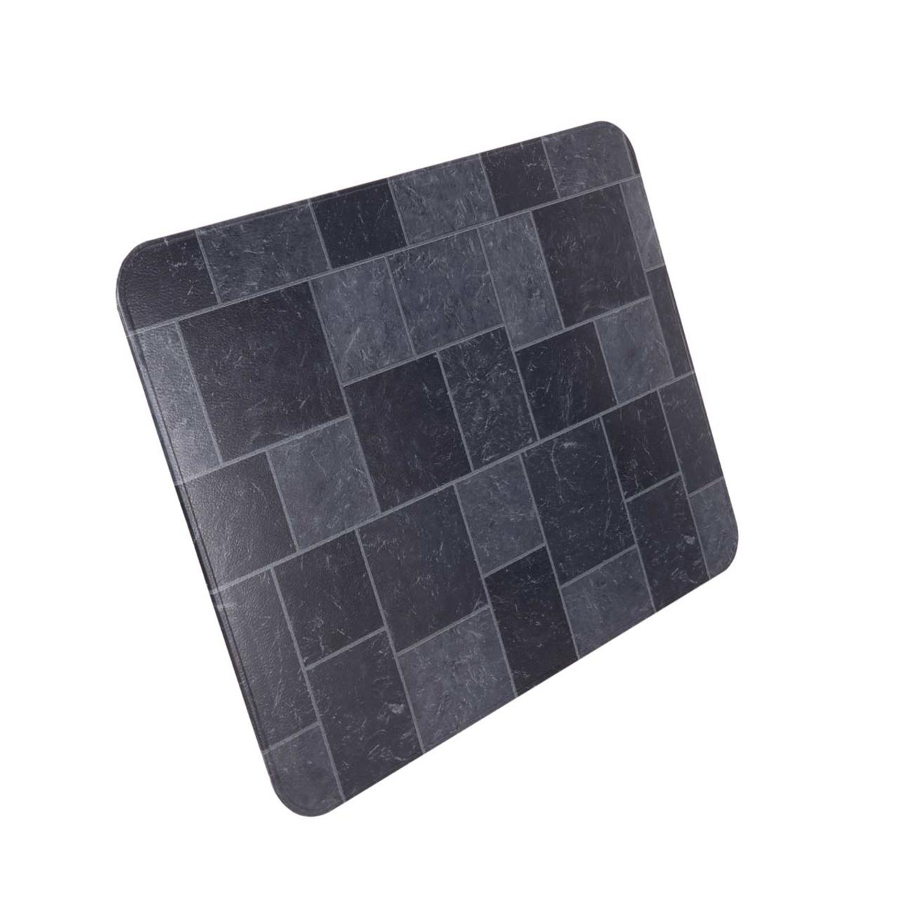 32" X 42" UL 1618 Gray Slate Stoveboard