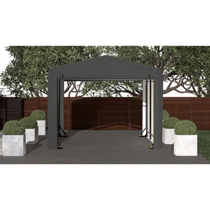 ShelterTube 10 x 14 x 8 Wind & Snow-Load Rated Garage - Gray