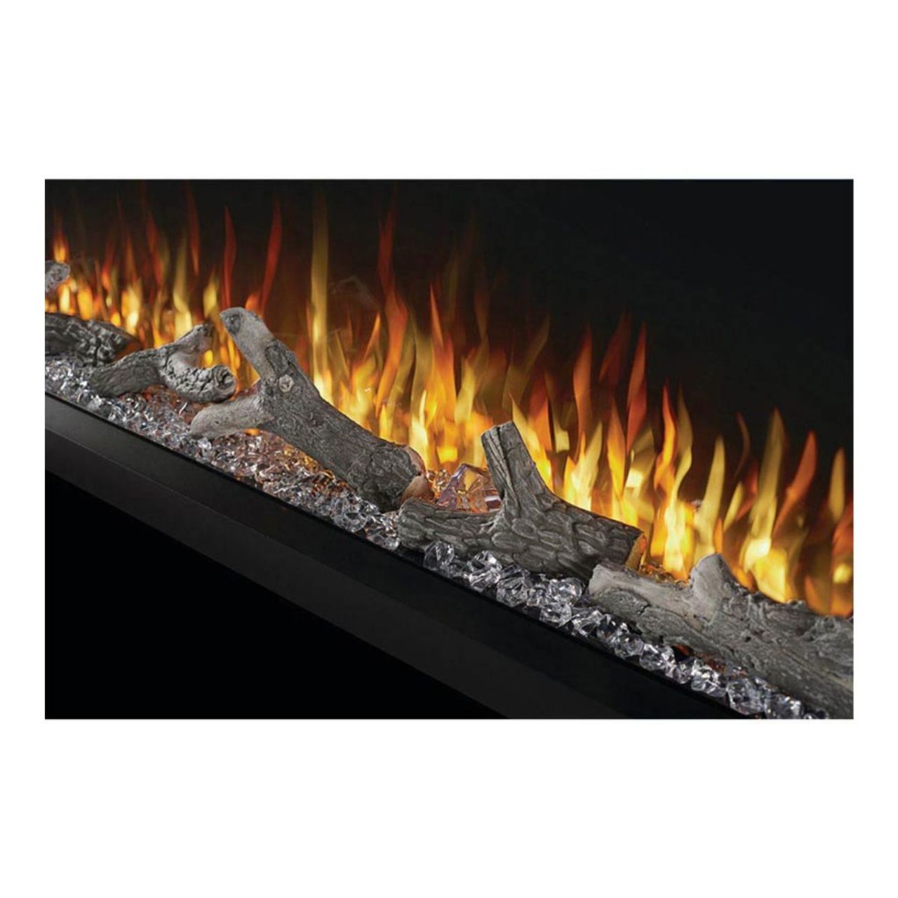 Napoleon Trivista 60 3-Sided Built-In Electric Linear Fireplace - NEFB60H-3SV