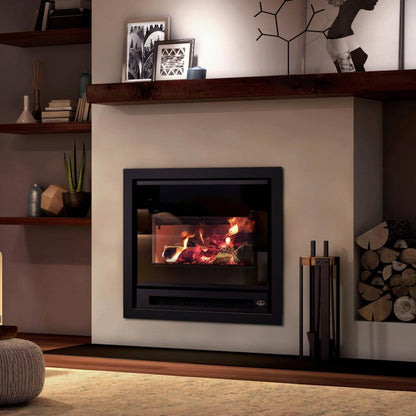 Osburn Inspire-I 2000 Black Wood Burning Fireplace Insert. Heats up to 2,100 sq ft - OBO2045