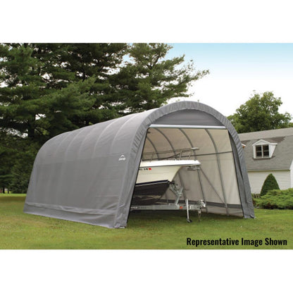 ShelterCoat 15 x  28 Wind & Snow Rated Garage  - Gray
