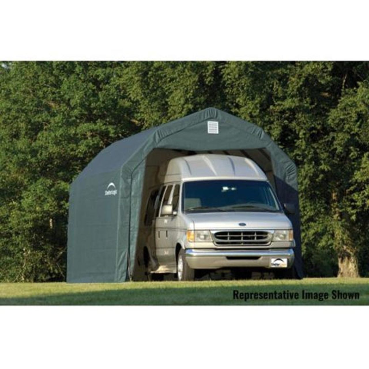 ShelterCoat 12' x  20' Garage Barn - Gray - 97053 - Less Than Perfect