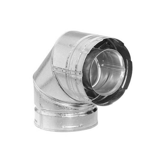 5" x 8" DirectVent Pro 90 Degree Galvanized Elbow - 58DVA-E90