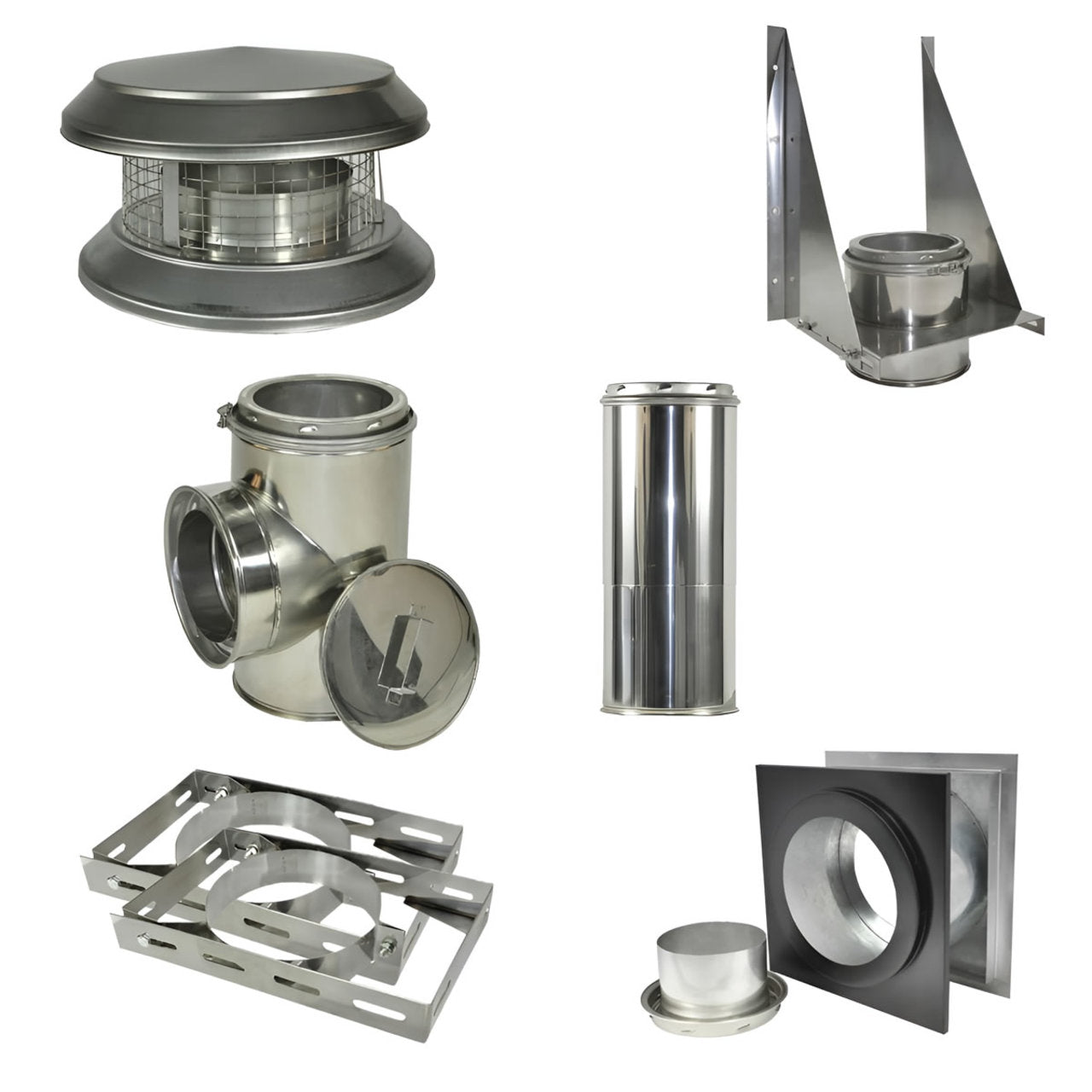 6'' Shasta Vent Thru The Wall Kit