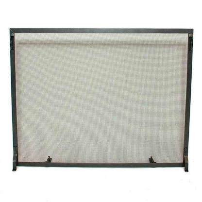 Pilgrim Craftsman Fireplace Screen - Vintage Iron 39" x 31"