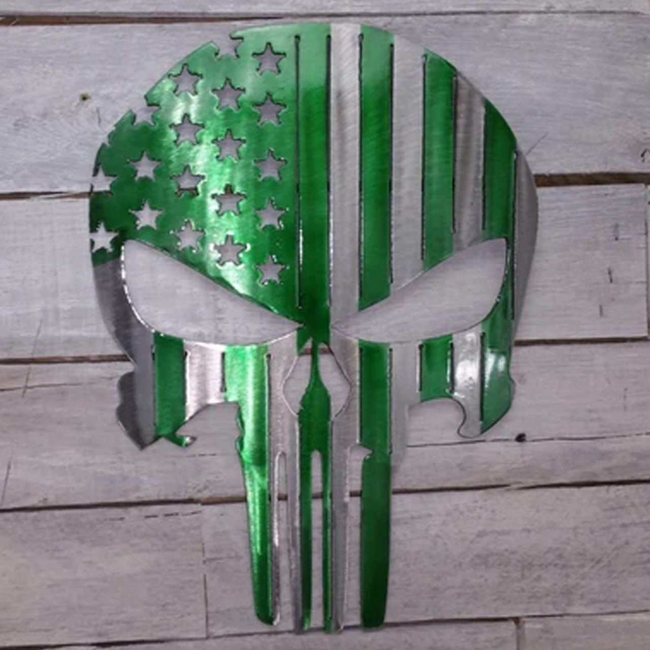 24" Decorative Metal Art - Punisher