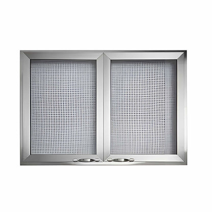 Outdoor Lifestyles 42" Vesper Stainless Steel Mesh Cabinet Style Doors - VOFBSD-42