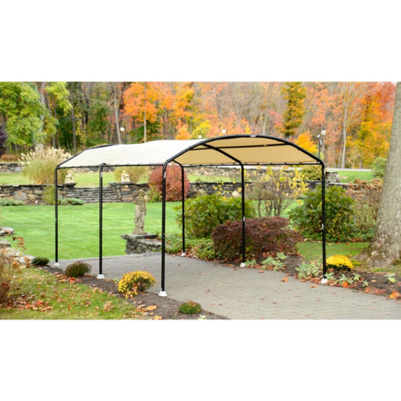 Monarc 10' x 18' Gazebo Canopy - Sandstone