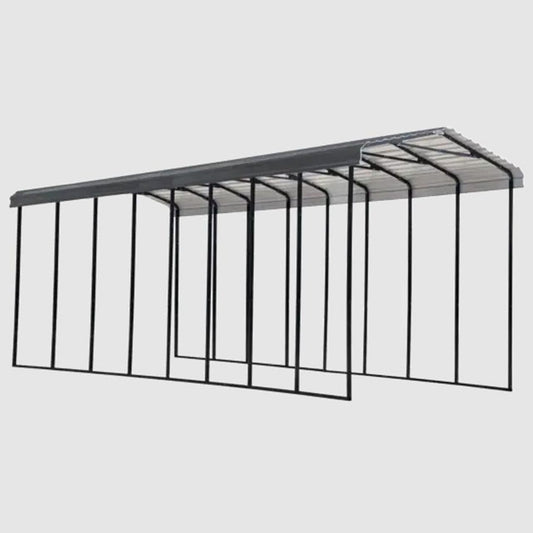 Arrow RV Carport 14 x 38 x 14 Ft. - Charcoal