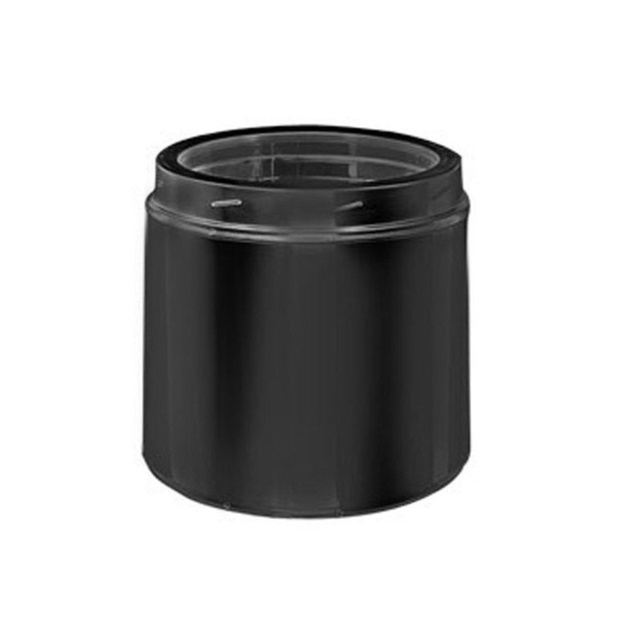 8" x 9" DuraTech Black Chimney Pipe - 8DT-09B