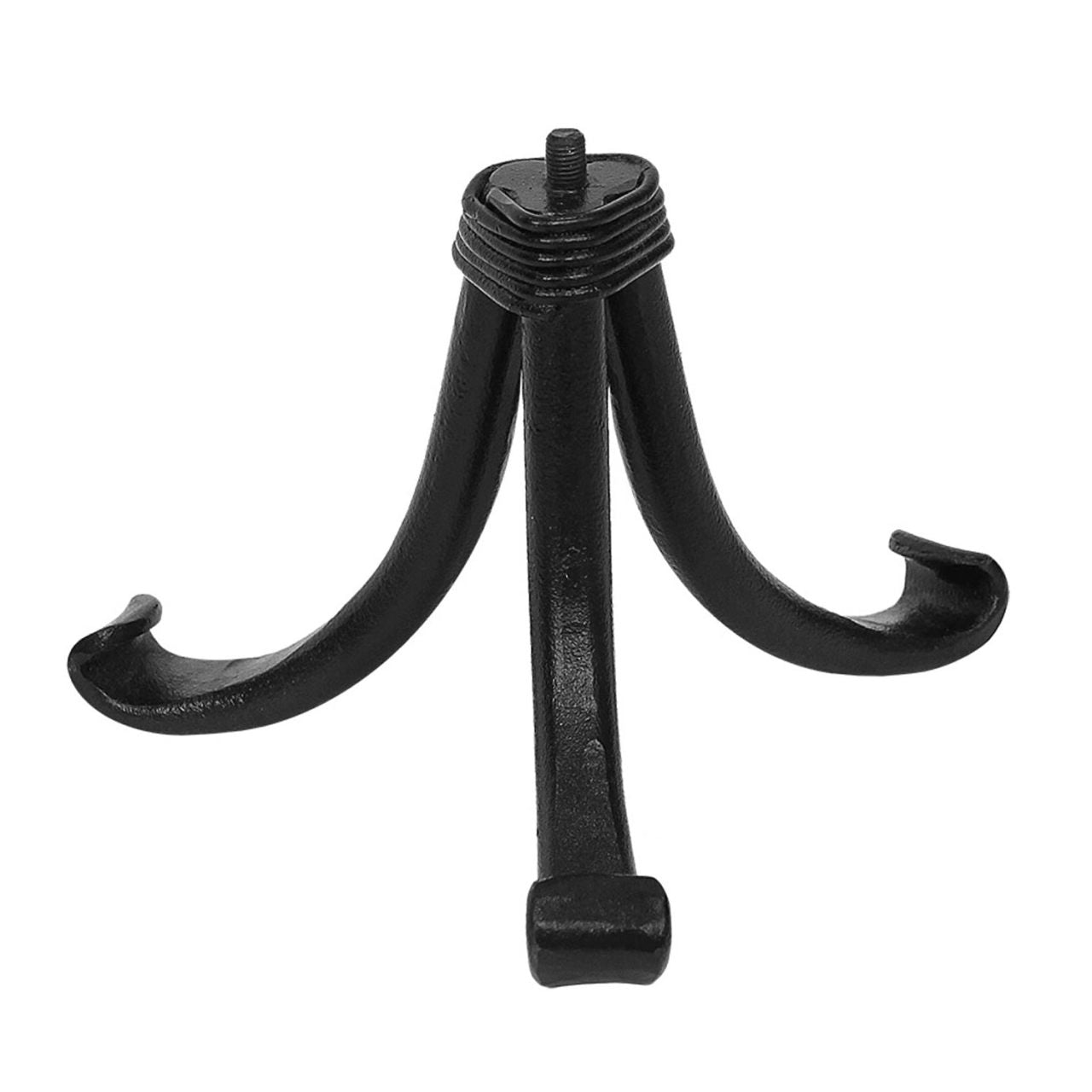 13" Hammered Copper Birdbath with Tripod Stand