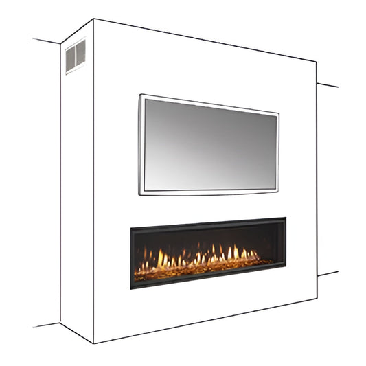 Monessen Passive Heat Trim Kit For Side Discharge - PH-SIDETRIM