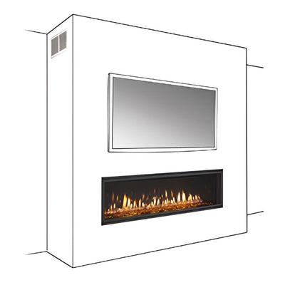 Monessen Passive Heat Trim Kit For Side Discharge - PH-SIDETRIM