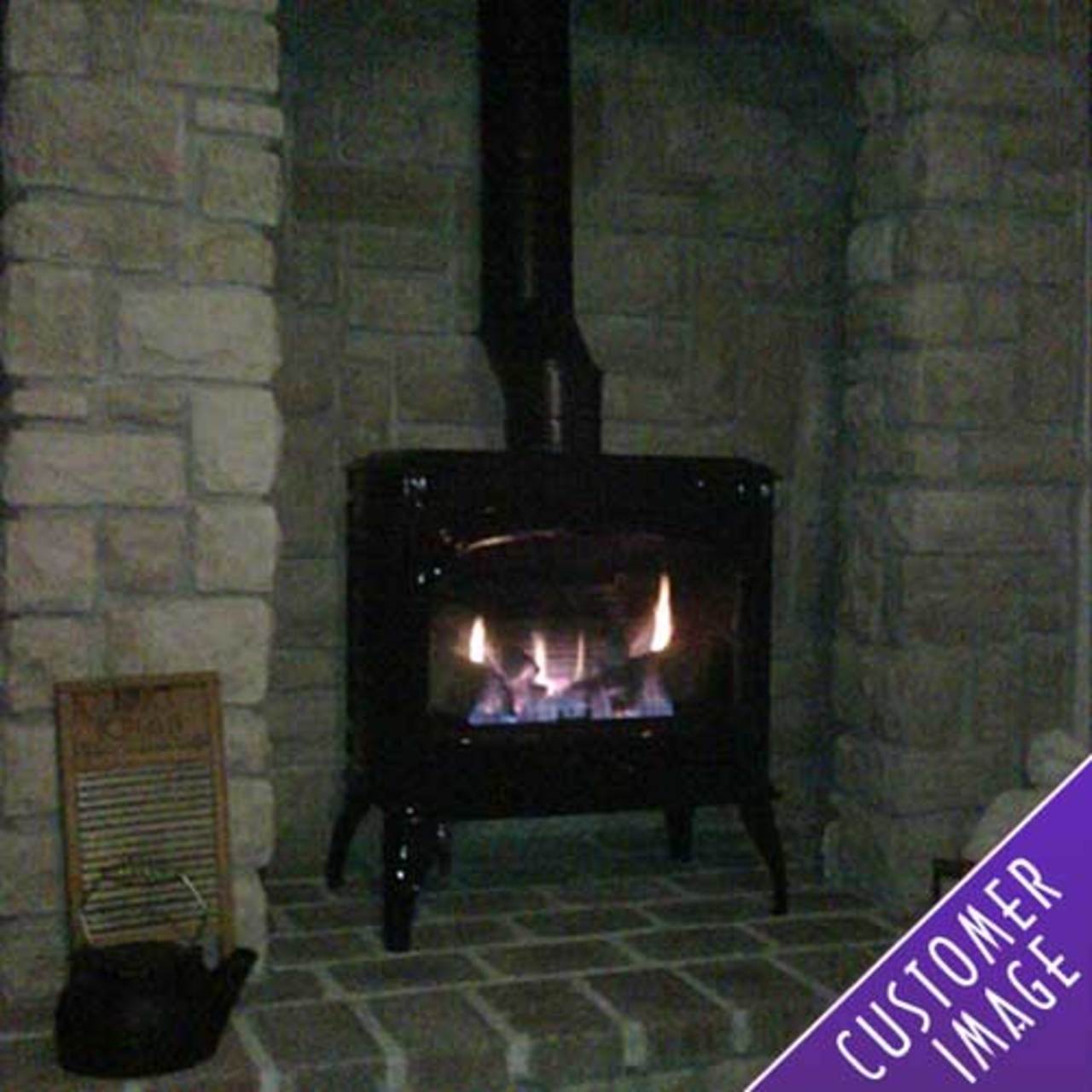 5 Quart Cast Iron Wood Stove Kettle