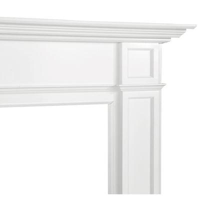 48" Marshall MDF Fireplace Mantel by Pearl Mantels - White Paint Finish