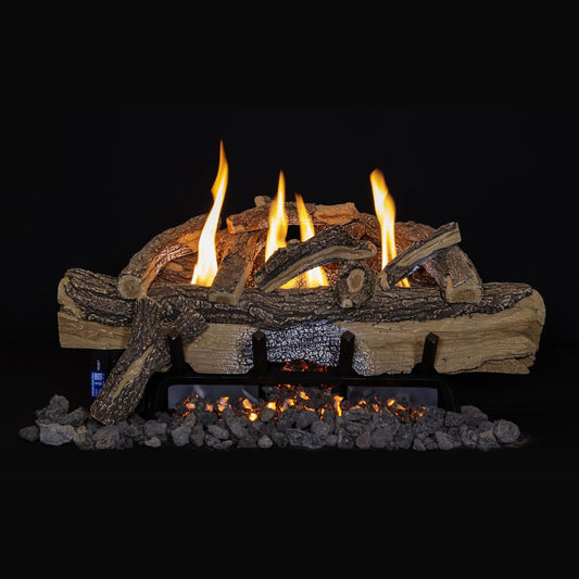 Grand Canyon 30" Split Oak Gas Log Set - Vent Free