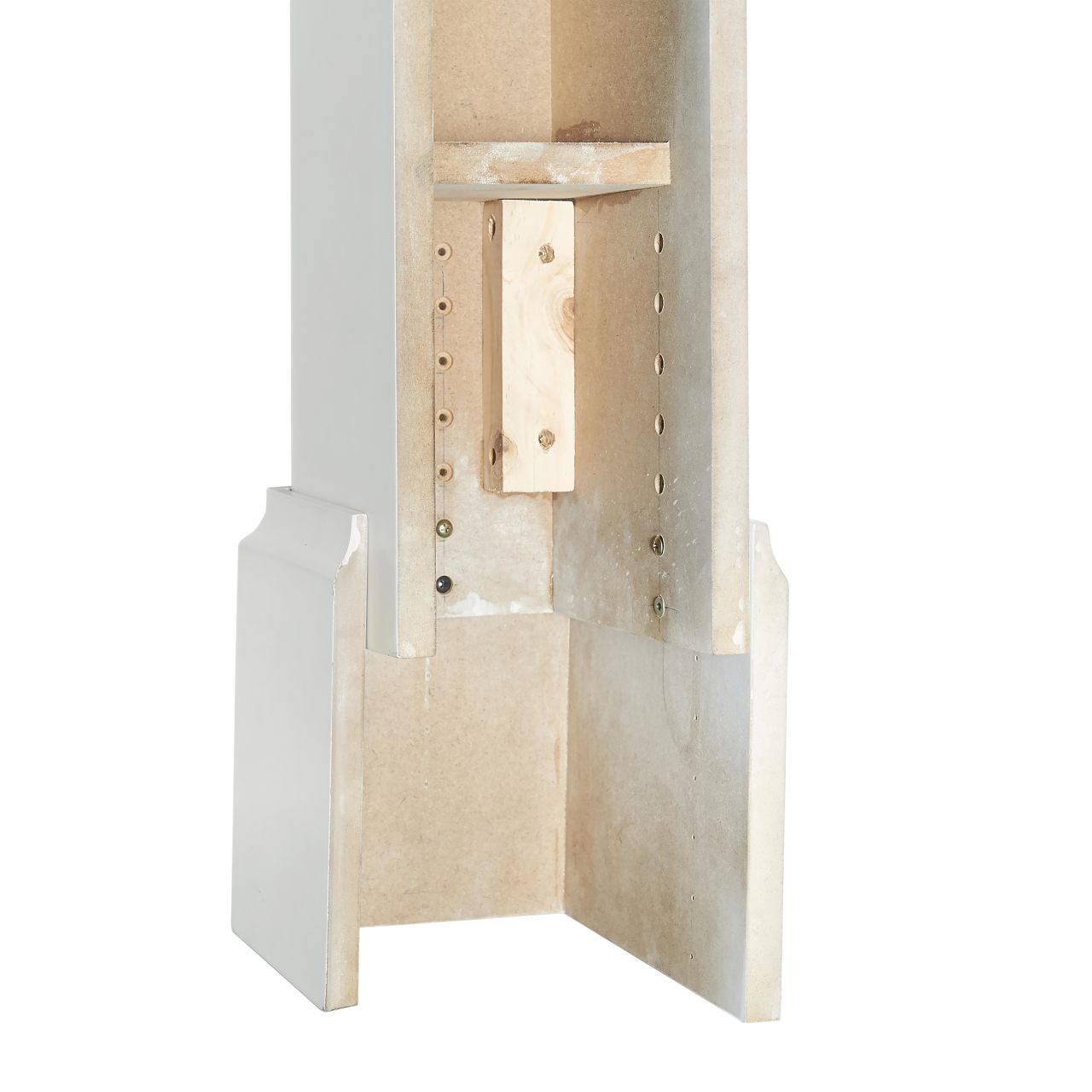 Adjustable Emory Surround by Pearl Mantels - White