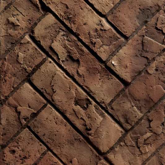 Kingsman Refractory Fiber Brick Liner 3Pce Herringbone - ZCV48RLH