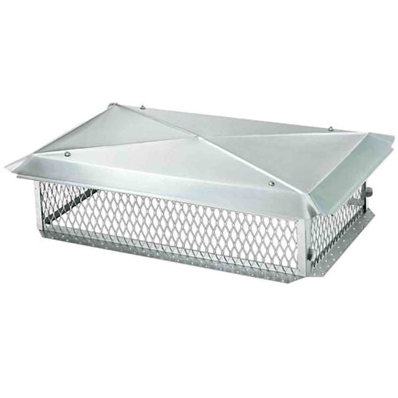 17" x 17" Stainless Steel Multi-Flue Chimney Cap