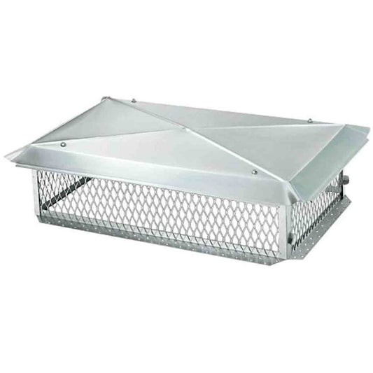 17" x 17" Stainless Steel Multi-Flue Chimney Cap